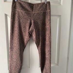 Leopard Print Active Leggings